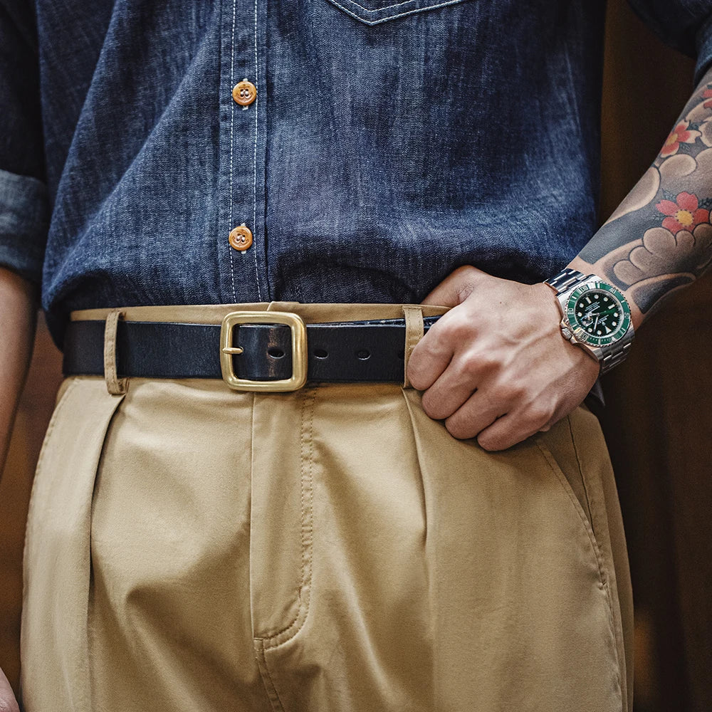 Graham Wells Leather Belt - Image 7