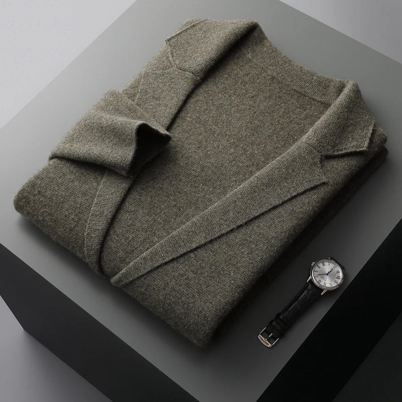 Graham Wells Merino Wool Cardigan - Image 10