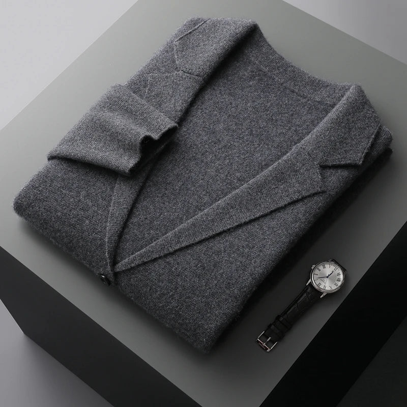 Graham Wells Merino Wool Cardigan - Image 11