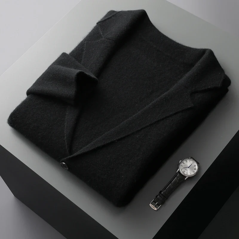 Graham Wells Merino Wool Cardigan - Image 12