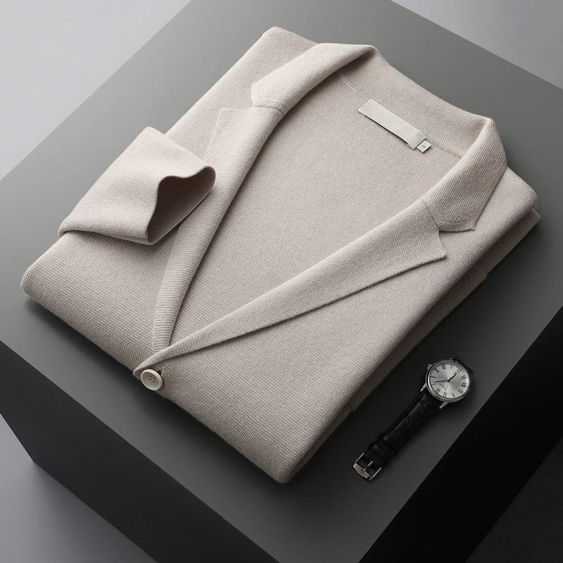 Graham Wells Merino Wool Cardigan - Image 7