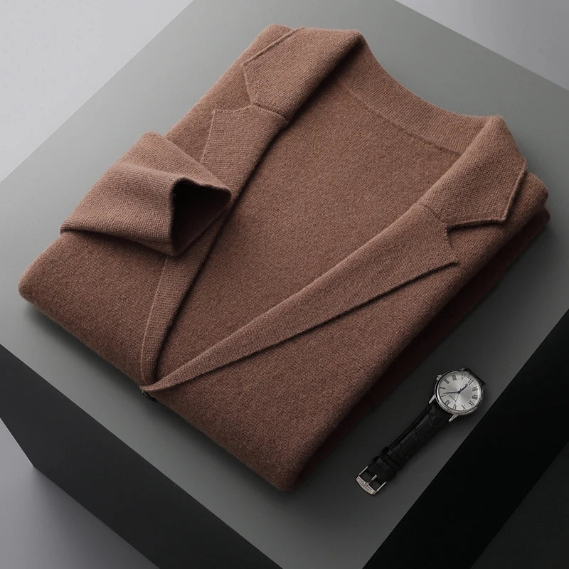 Graham Wells Merino Wool Cardigan - Image 9