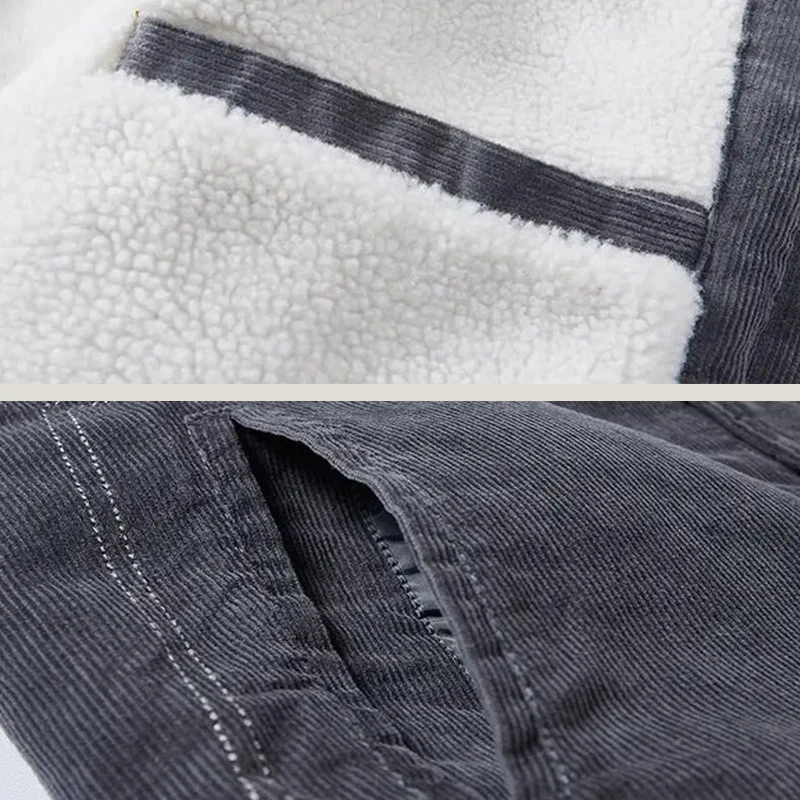 Graham Wells Sherpa Cord Jacket - Image 11