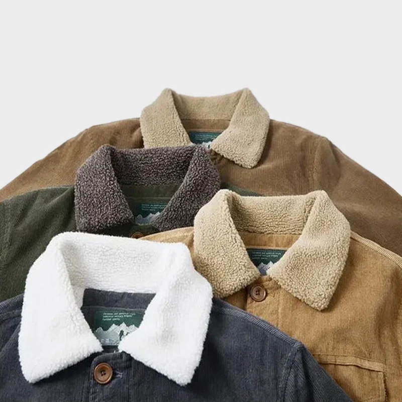 Graham Wells Sherpa Cord Jacket - Image 12