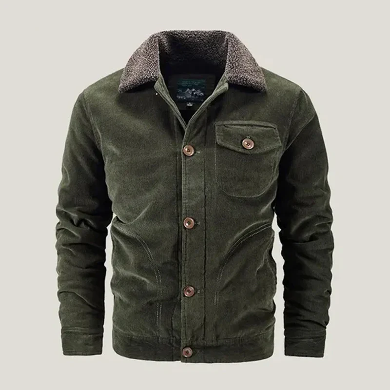 Graham Wells Sherpa Cord Jacket - Image 3