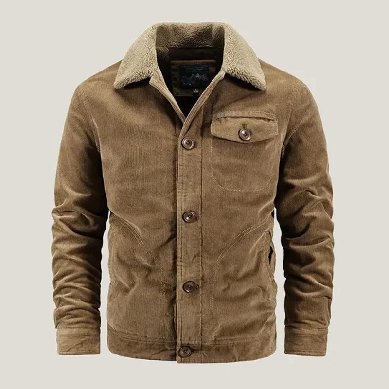 Graham Wells Sherpa Cord Jacket - Image 5