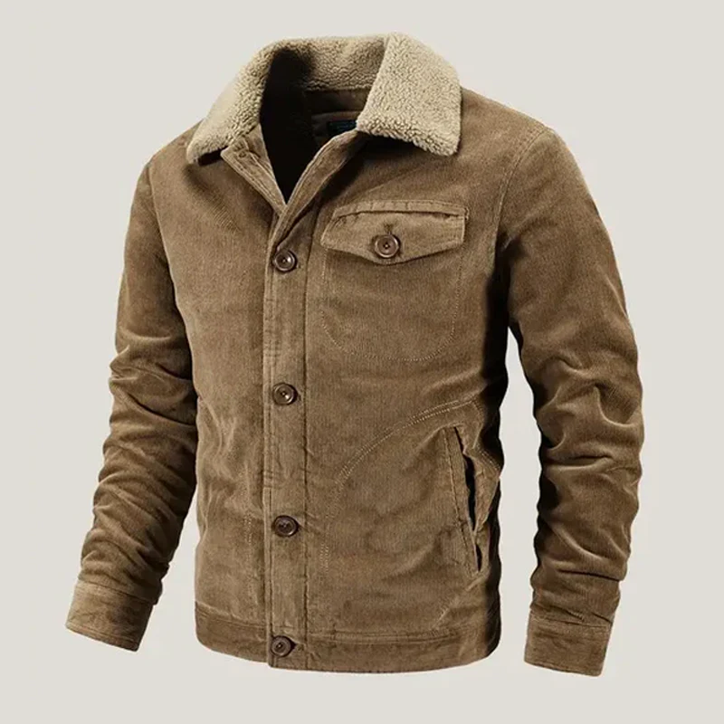 Graham Wells Sherpa Cord Jacket - Image 6
