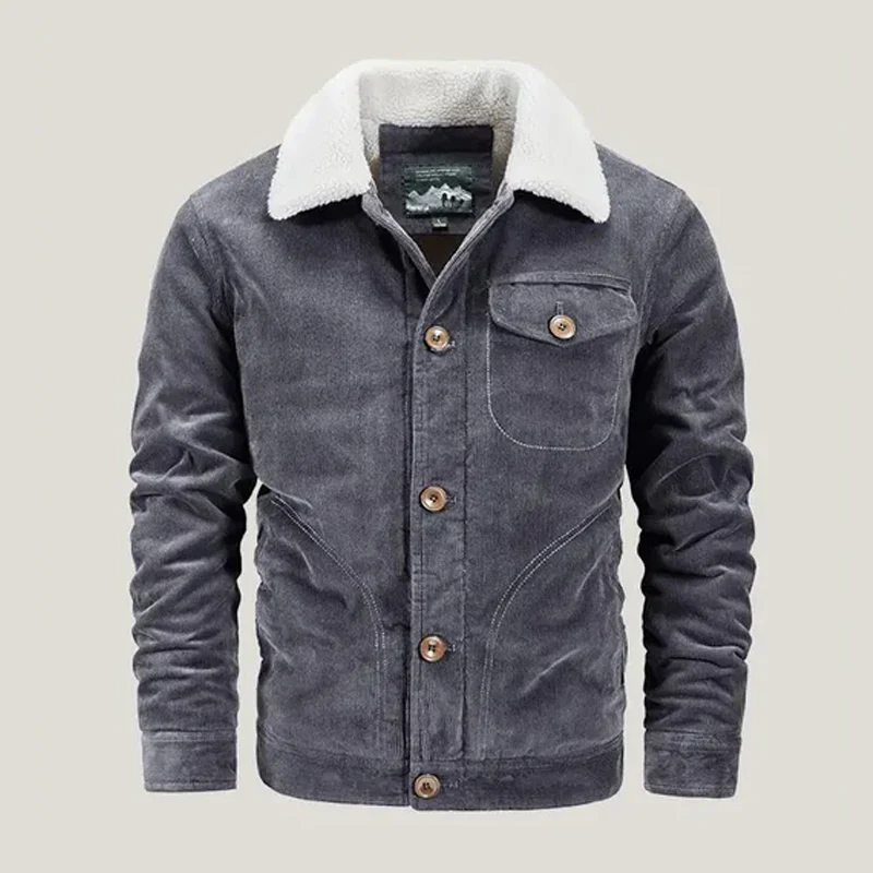 Graham Wells Sherpa Cord Jacket - Image 7