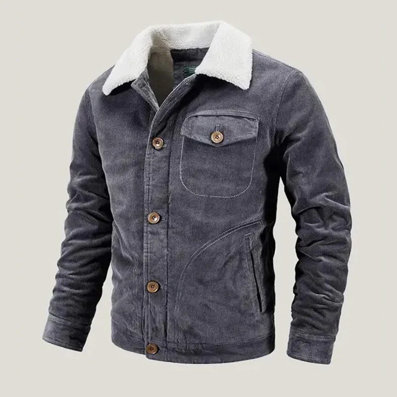 Graham Wells Sherpa Cord Jacket - Image 8