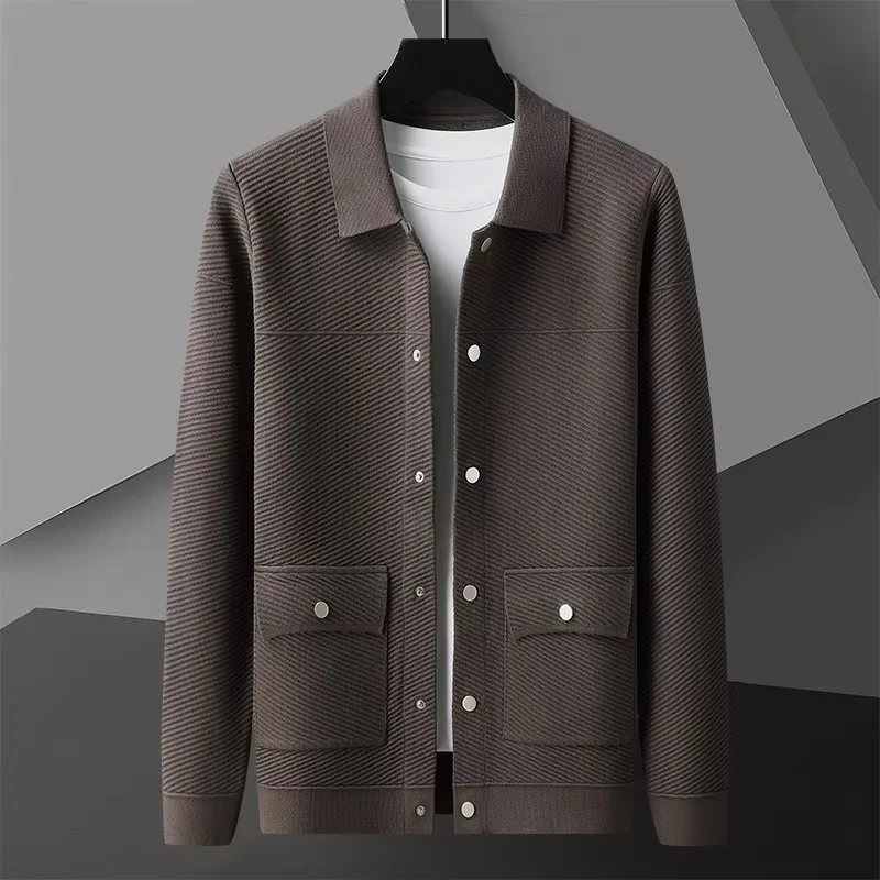 Graham Wells Textured Knit Cardigan