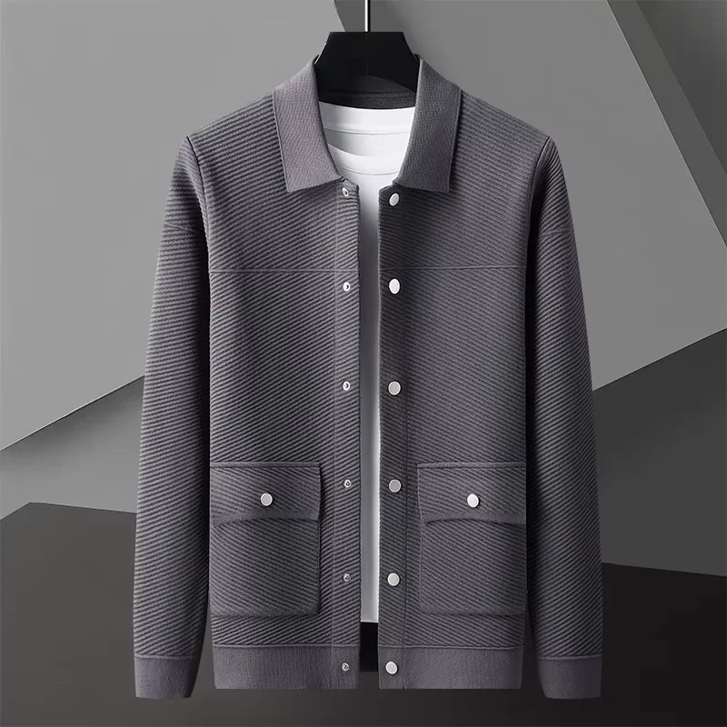 Graham Wells Textured Knit Cardigan - Image 2