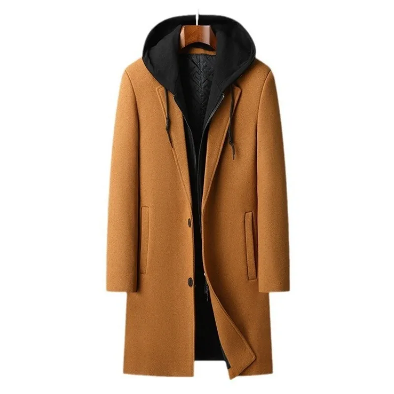 Grant Harrington Hooded Wool Coat