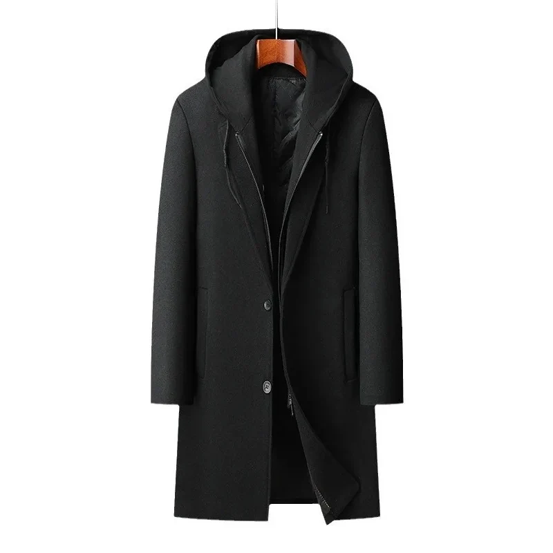 Grant Harrington Hooded Wool Coat - Image 6