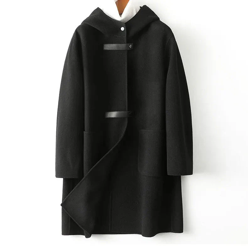 Hannah Clay Wool Overcoat - Image 3