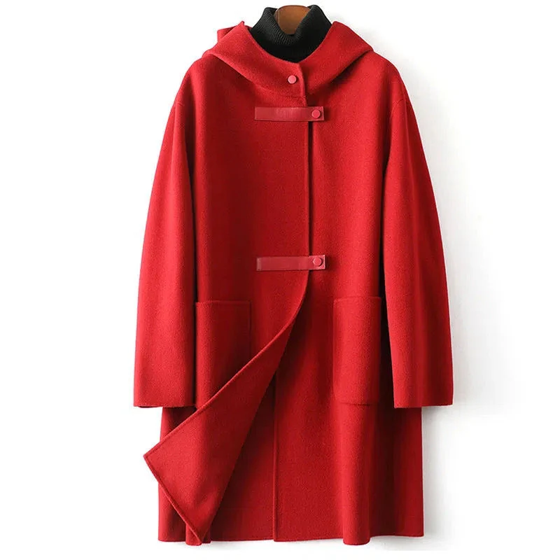 Hannah Clay Wool Overcoat - Image 5