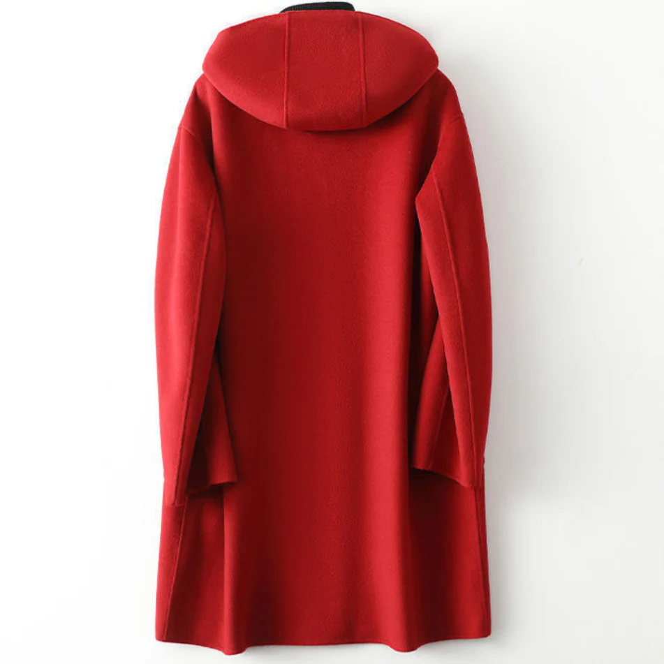 Hannah Clay Wool Overcoat - Image 6