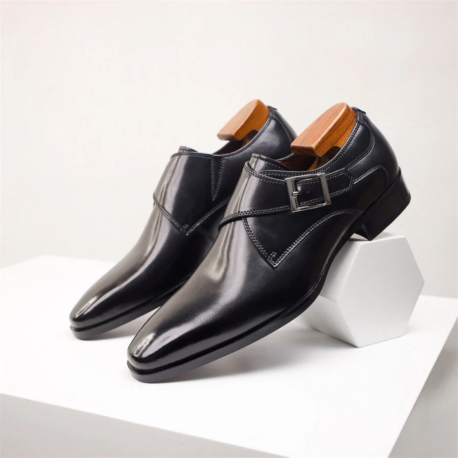 Harrington Monk Strap Dress Shoes - Image 11