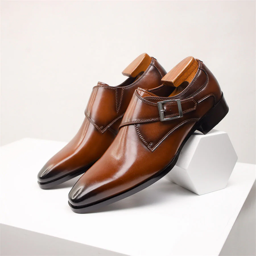 Harrington Monk Strap Dress Shoes - Image 3