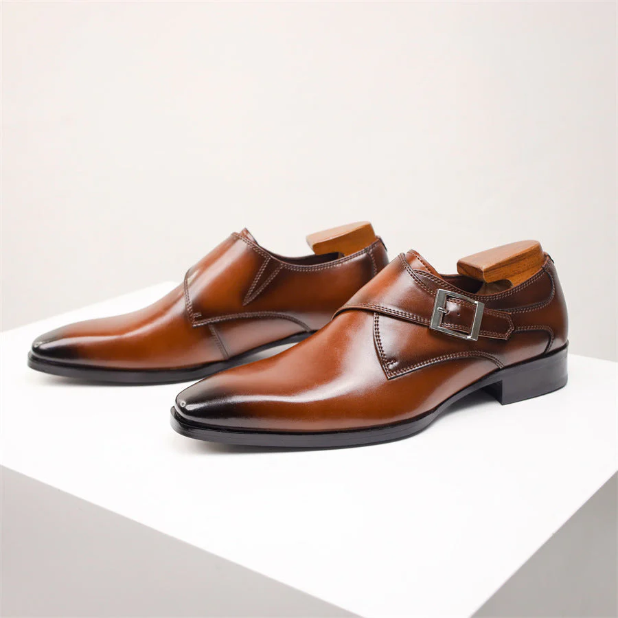 Harrington Monk Strap Dress Shoes - Image 4