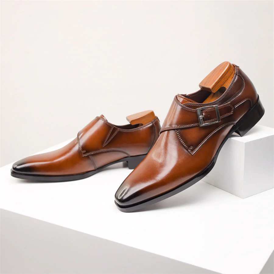 Harrington Monk Strap Dress Shoes - Image 5