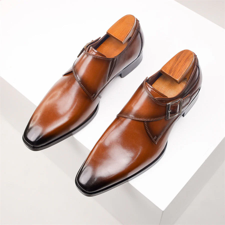 Harrington Monk Strap Dress Shoes - Image 6