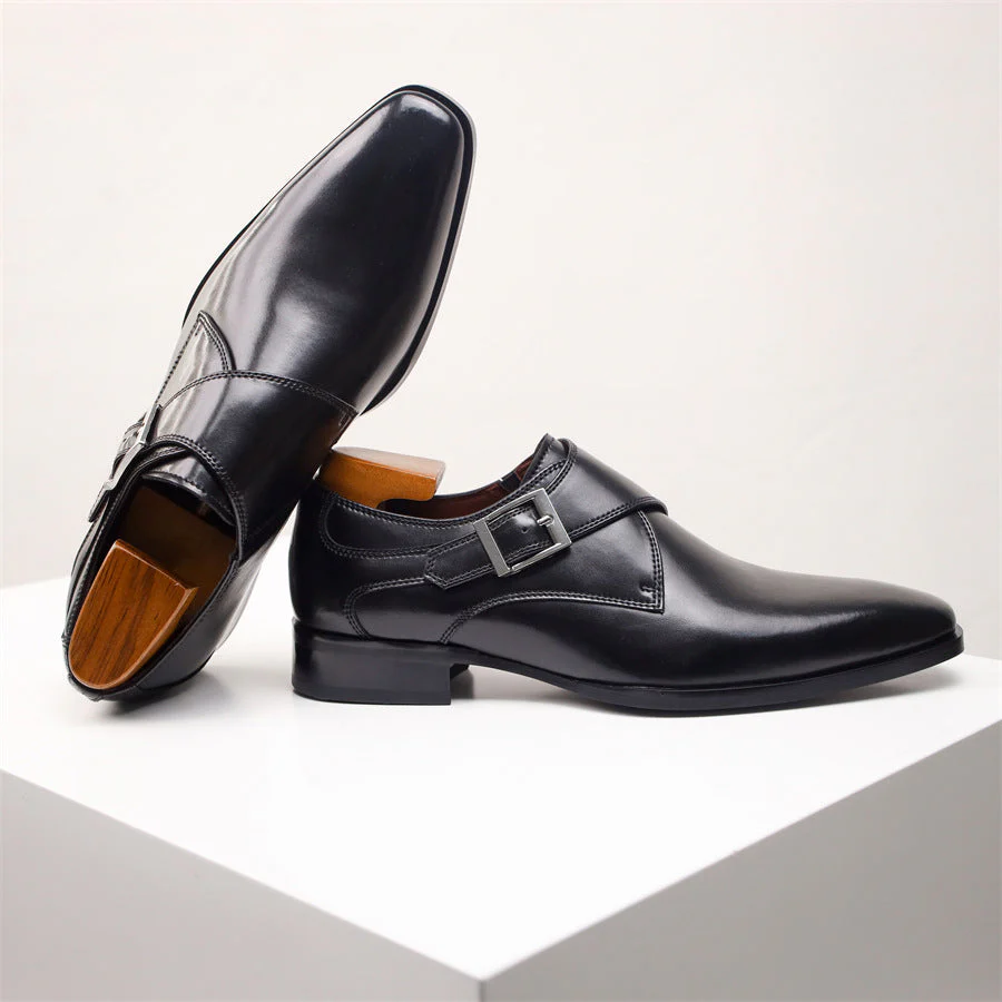 Harrington Monk Strap Dress Shoes - Image 9