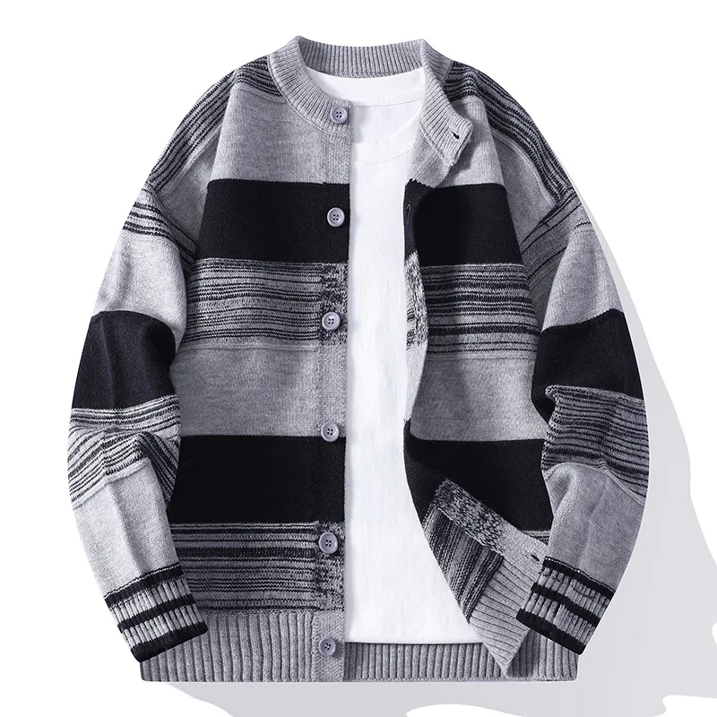Haven Stripe Knit Cardigan - Image 2