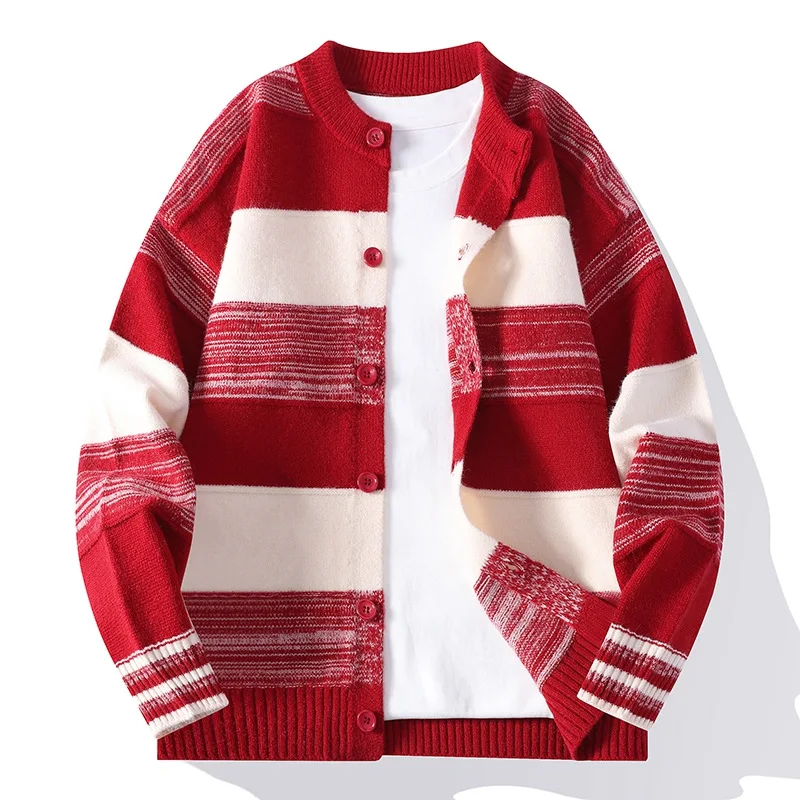 Haven Stripe Knit Cardigan - Image 3