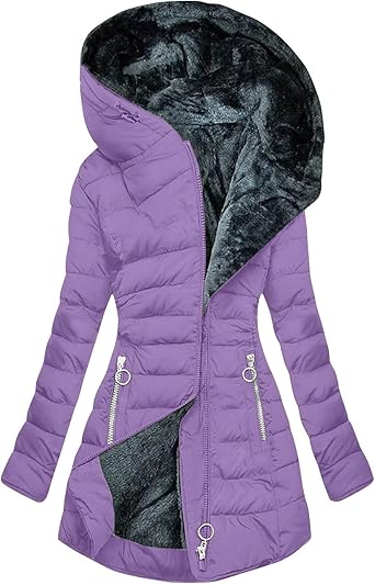 Havenline Fleece-Lined Winter Coat - Image 6