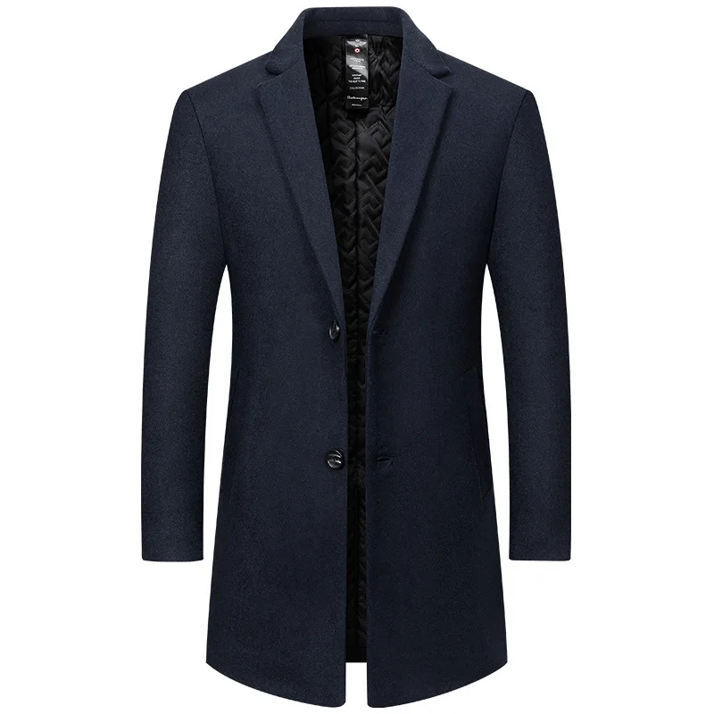 Henry Collins Wool Coat - Image 3