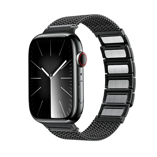 Heritage Braided Stainless Steel Apple Watch Band - Image 3