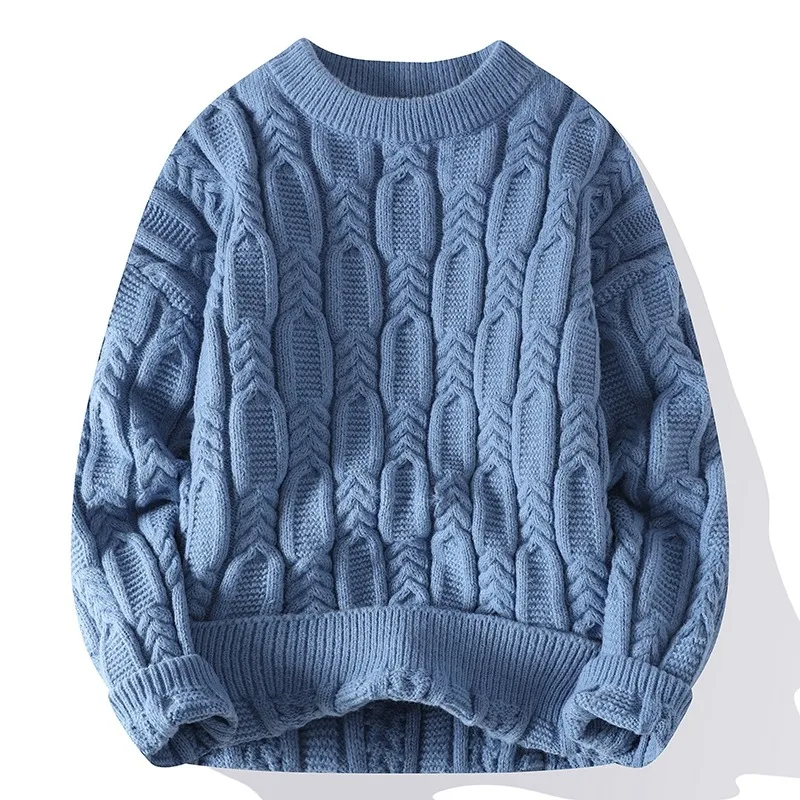 Heritage Cable Knit Wool Sweater - Image 3