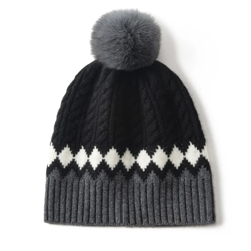 Heritage Cashmere Beanie - Image 4