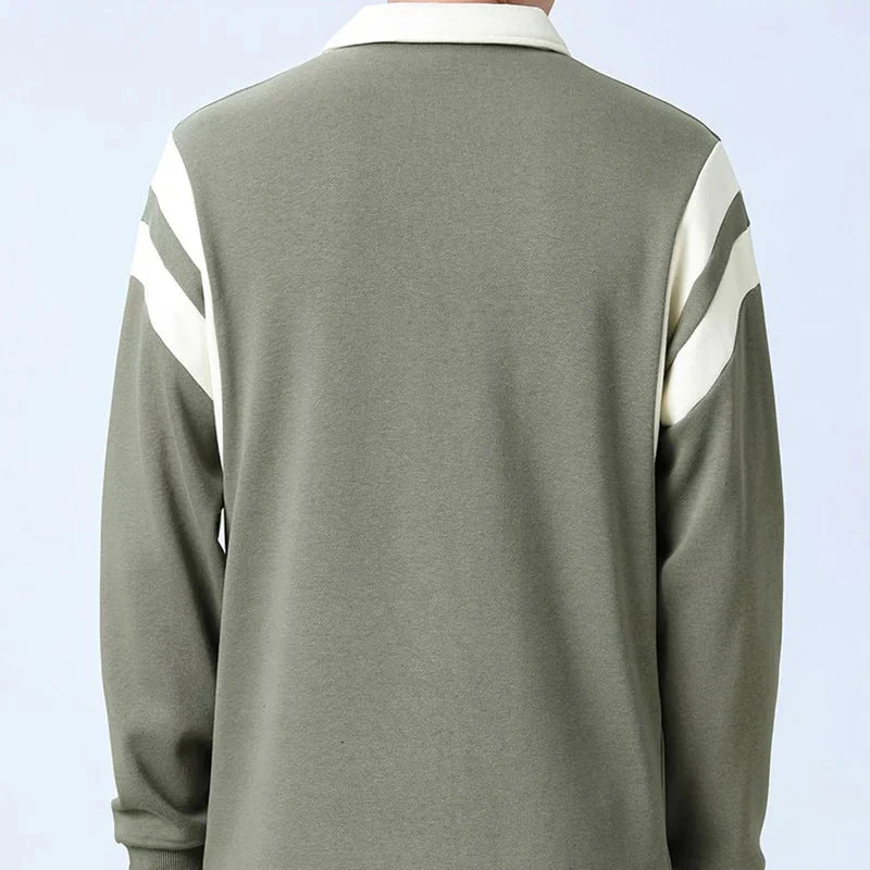 Heritage Cotton Quarter-Zip Pullover - Image 2