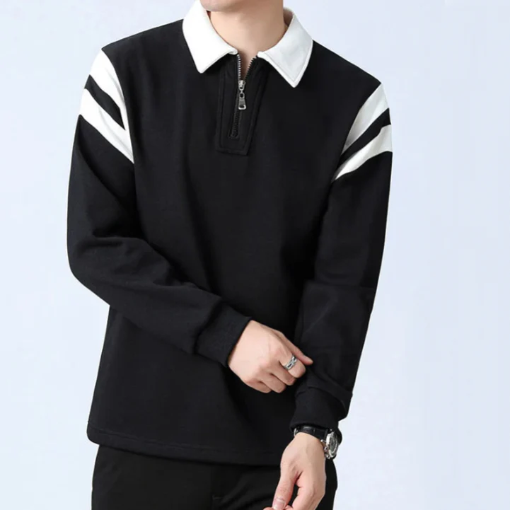 Heritage Cotton Quarter-Zip Pullover - Image 3