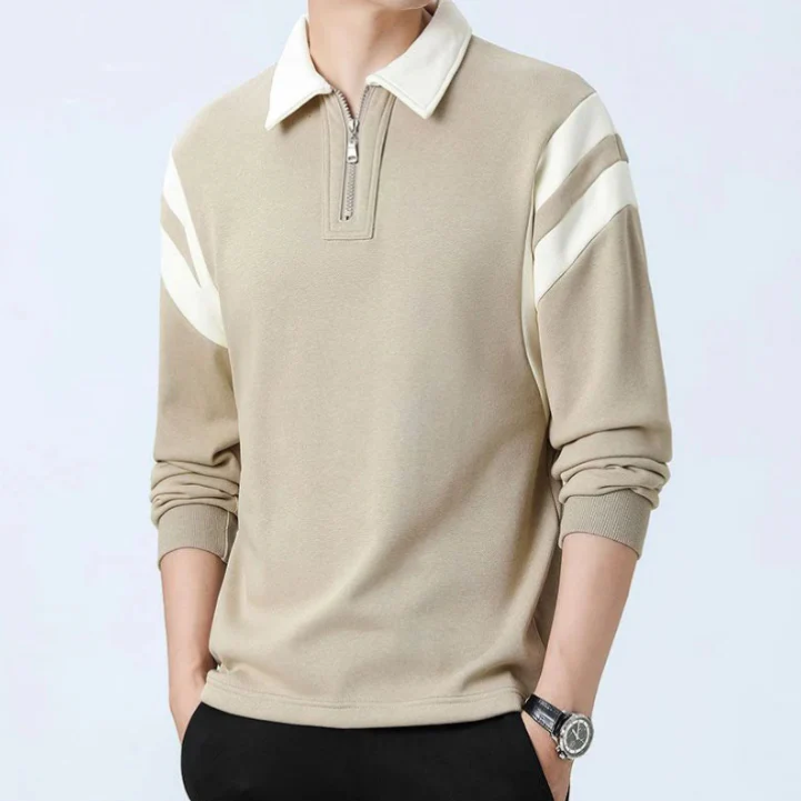 Heritage Cotton Quarter-Zip Pullover - Image 6