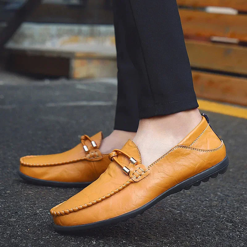 Heritage Leather Loafers - Image 10