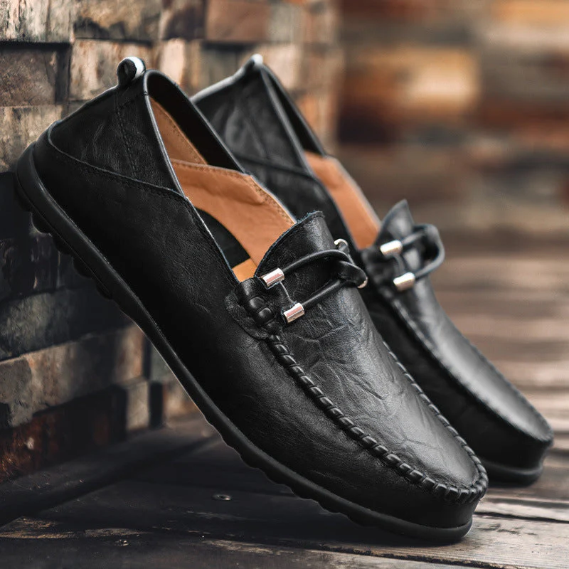 Heritage Leather Loafers - Image 11