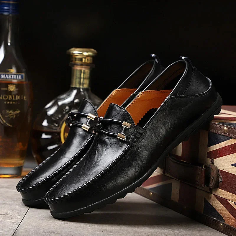 Heritage Leather Loafers - Image 13