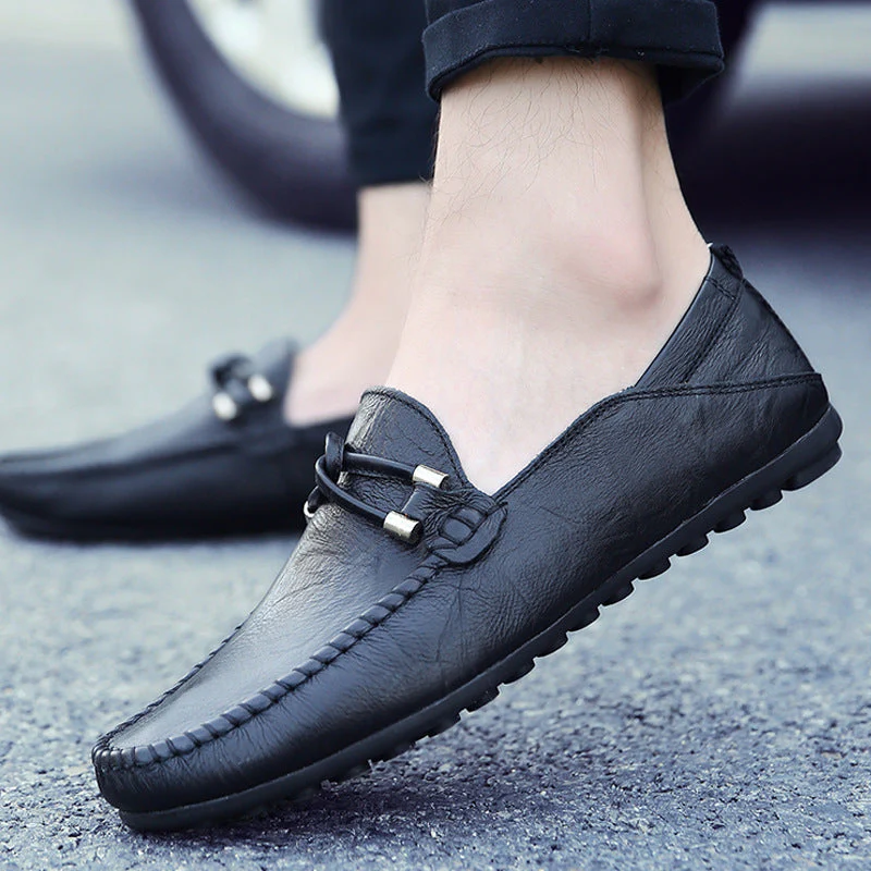 Heritage Leather Loafers - Image 18