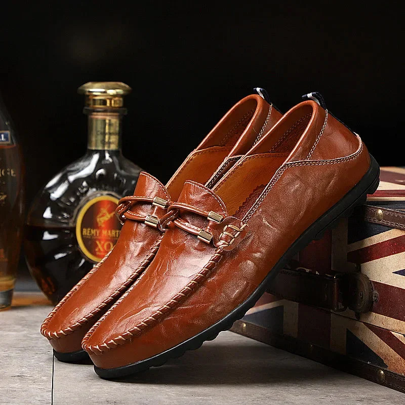Heritage Leather Loafers - Image 3