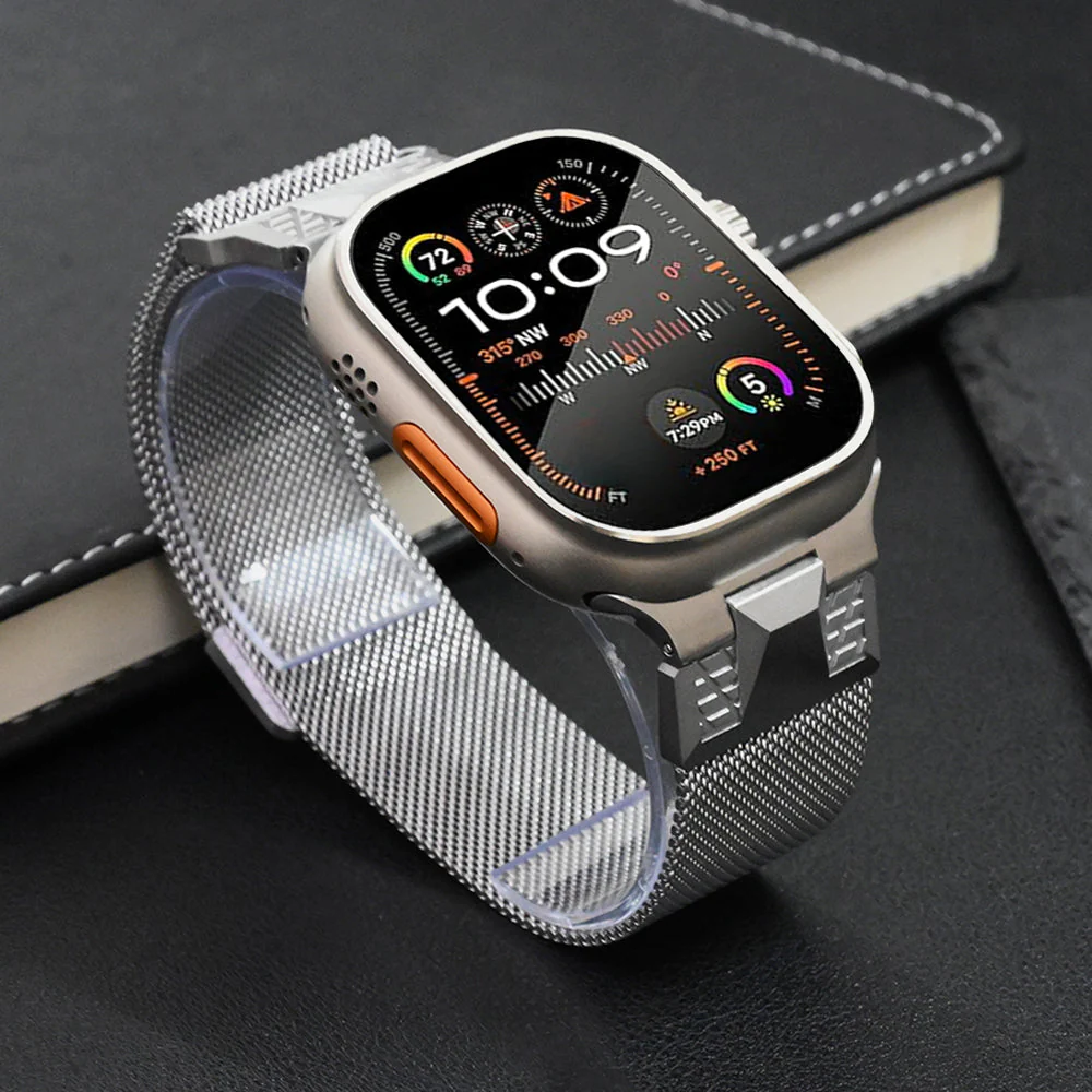 Heritage Milanese Apple Watch Band - Image 15