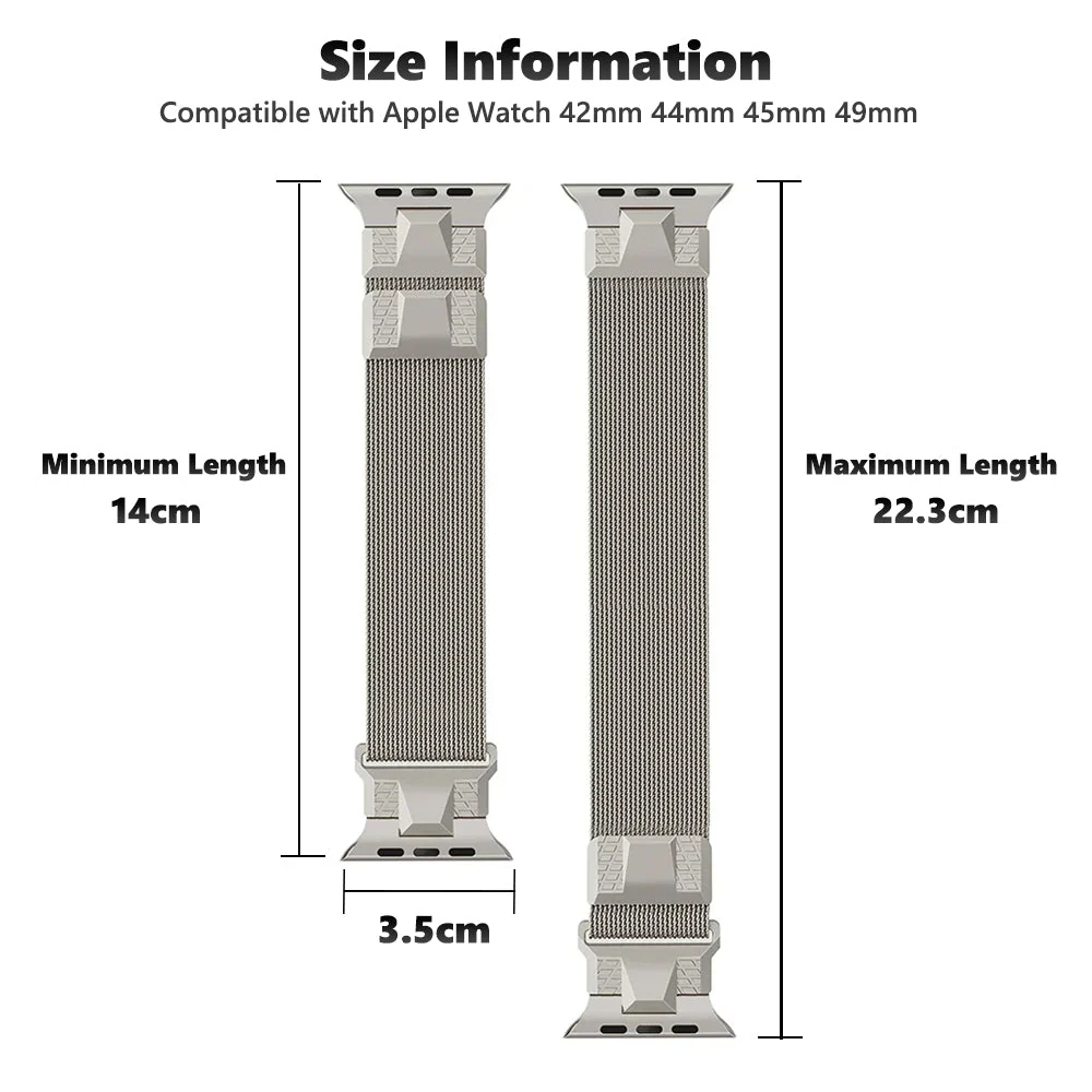 Heritage Milanese Apple Watch Band - Image 17