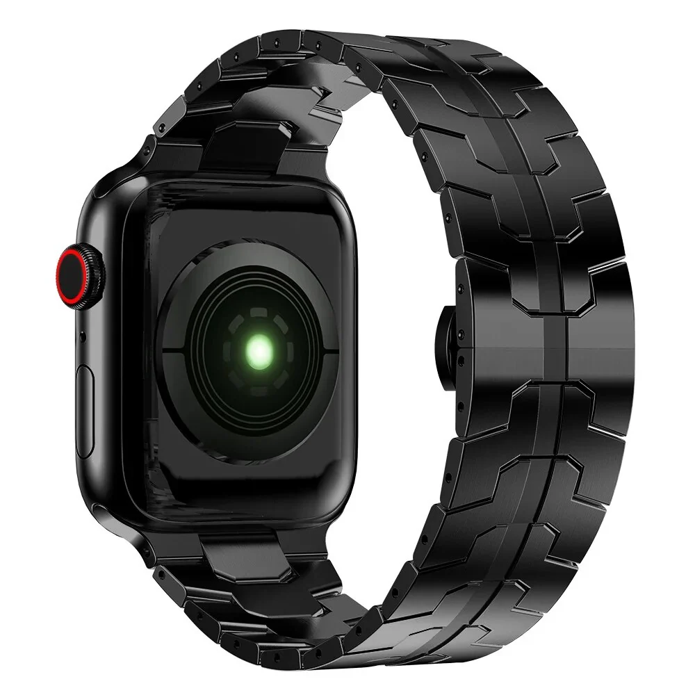 Highland Stainless Steel Apple Watch Band - Image 13