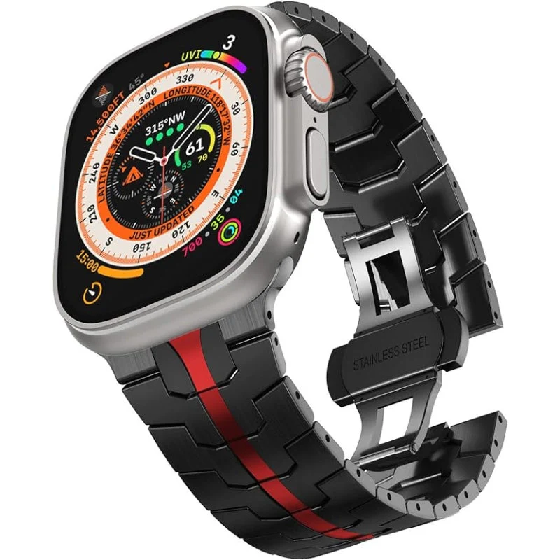 Highland Stainless Steel Apple Watch Band - Image 15