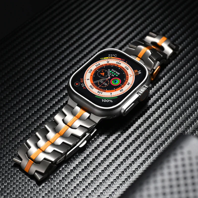 Highland Stainless Steel Apple Watch Band - Image 22