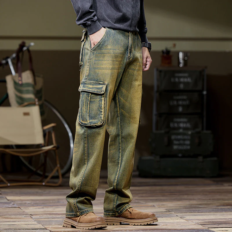 Hunter Pierce Denim Cargo Pants - Image 2