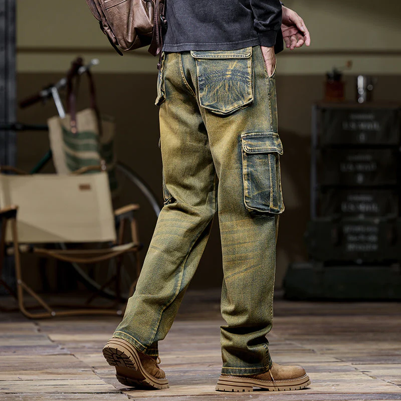Hunter Pierce Denim Cargo Pants - Image 4