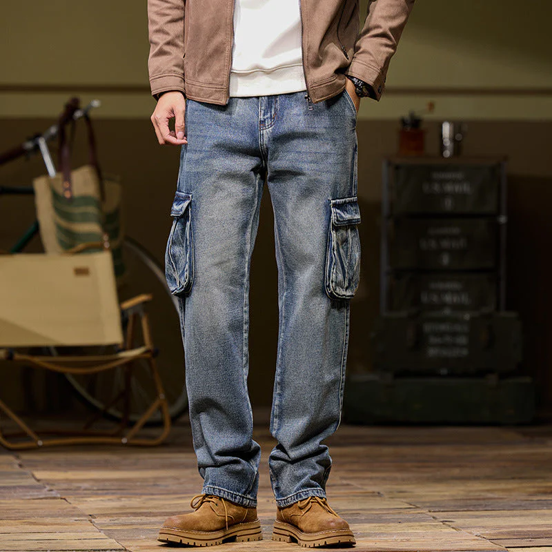 Hunter Pierce Denim Cargo Pants - Image 6