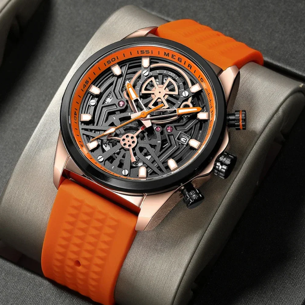 Imperio Skeleton Chrono Watch - Image 4